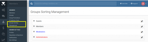 More information about "Groups Sorting Management"