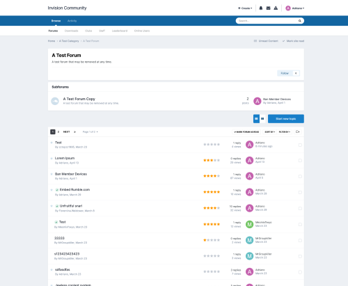 Topic Ratings in Forum View - Paid Applications/Plugins - SOS Invision
