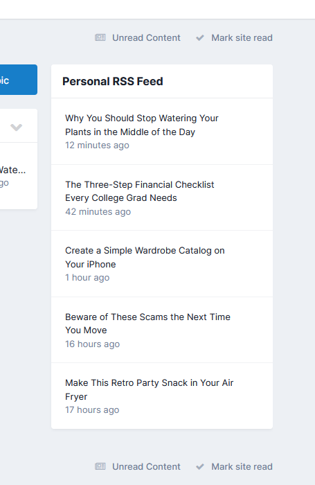 More information about "Personal RSS Feed"