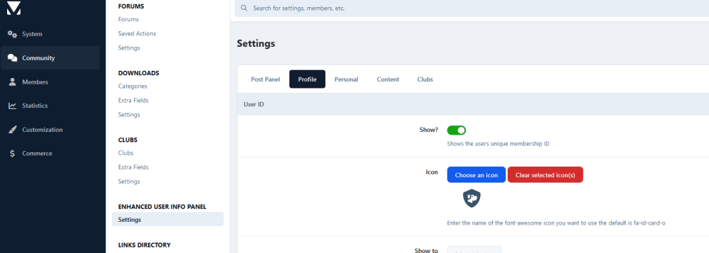 Enhanced User Info Panel - Invision Community 4 - SOS Invision